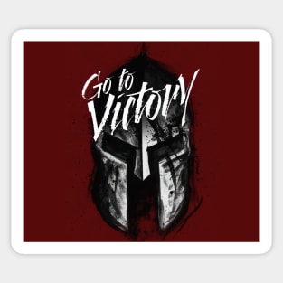 Go to victory Sticker